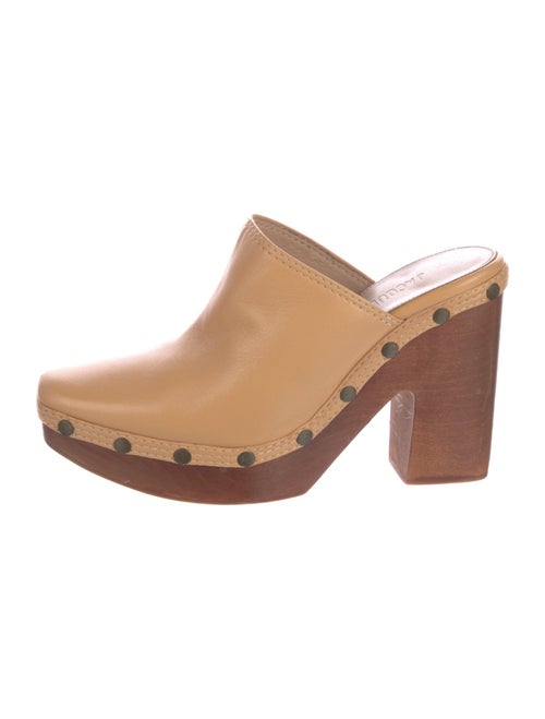 Jacquemus Leather Studded Accents Mules