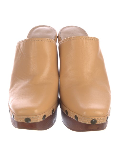 Jacquemus Leather Studded Accents Mules