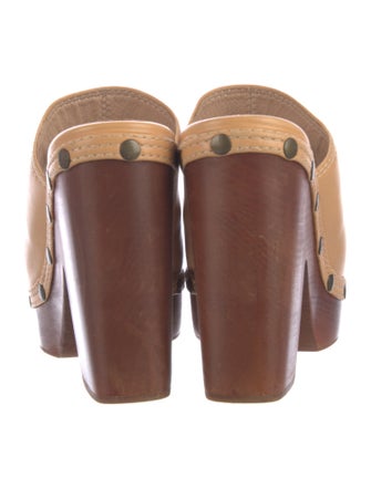 Jacquemus Leather Studded Accents Mules