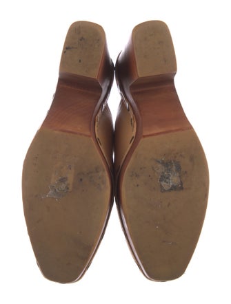 Jacquemus Leather Studded Accents Mules