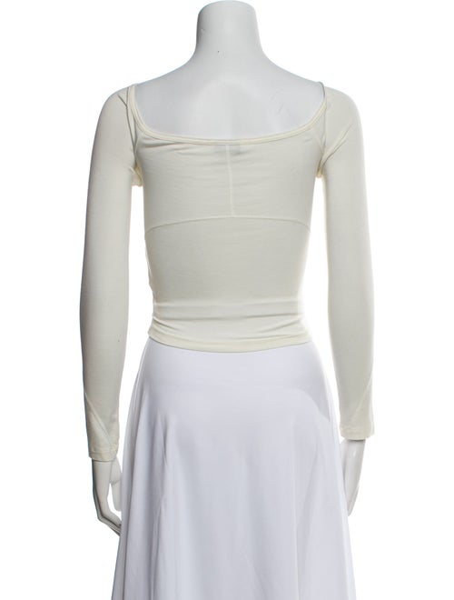 Jacquemus One-Shoulder Sleeveless Crop Top