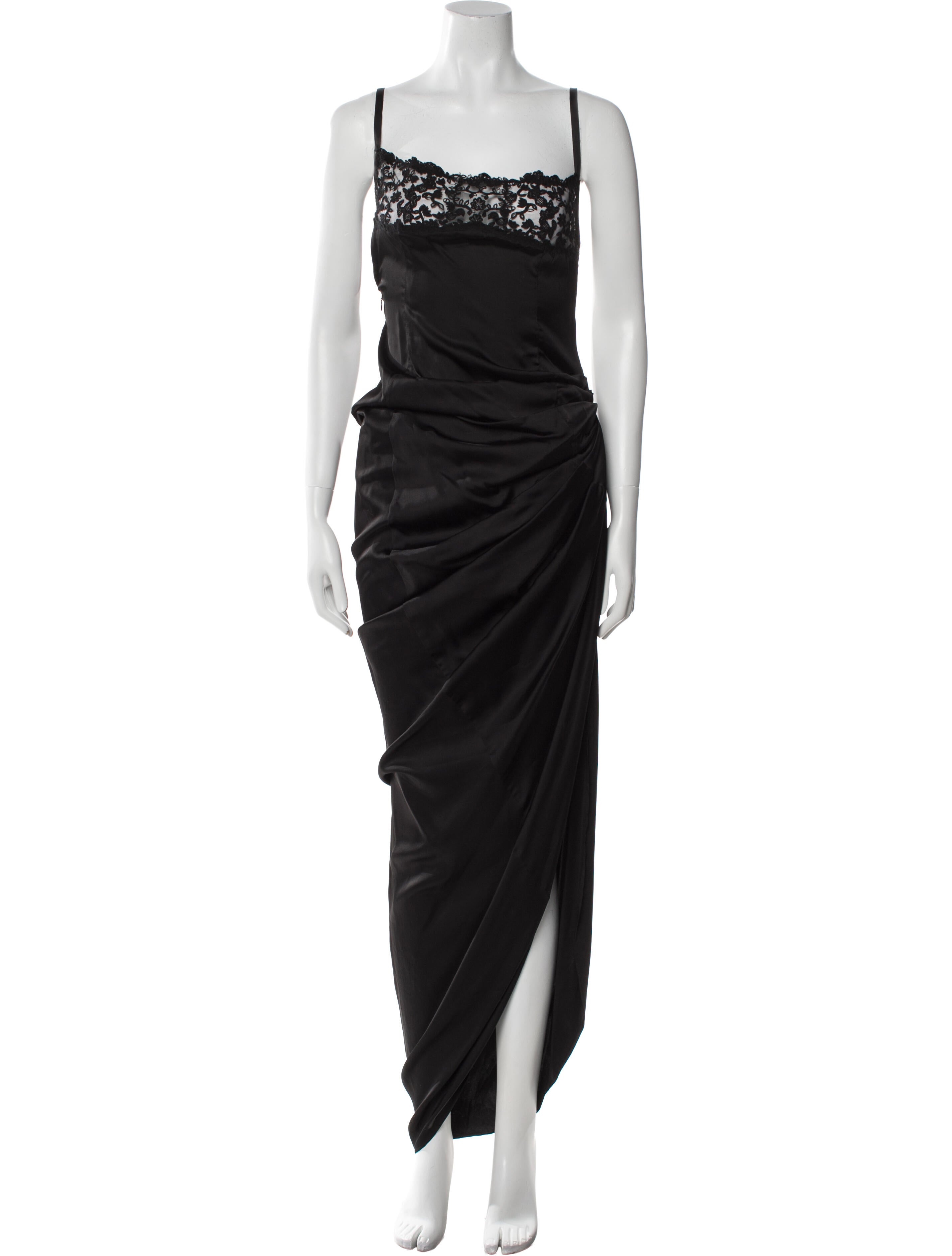 Jacquemus Square Neckline Long Dress