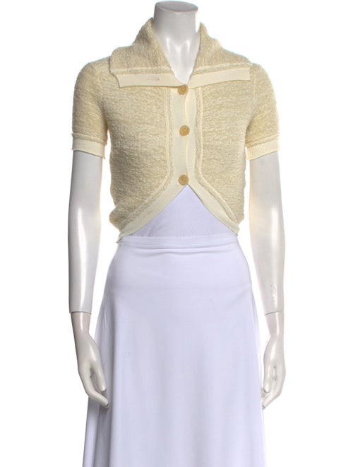 Jacquemus Short Sleeve Crop Top