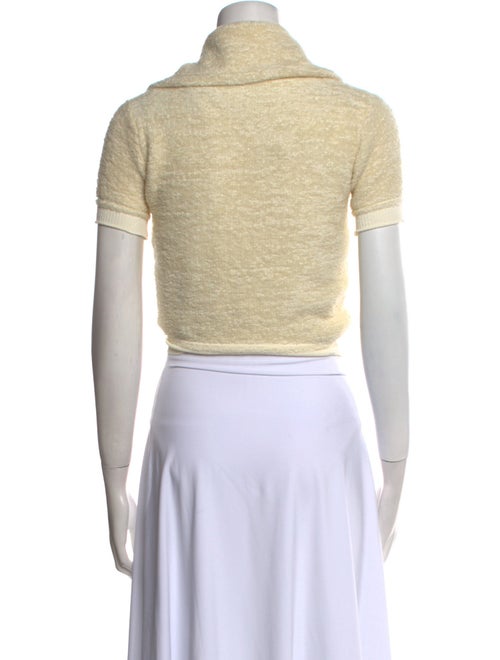 Jacquemus Short Sleeve Crop Top