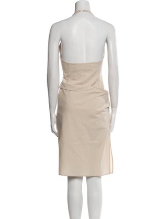 Jacquemus Virgin Wool Knee-Length Dress