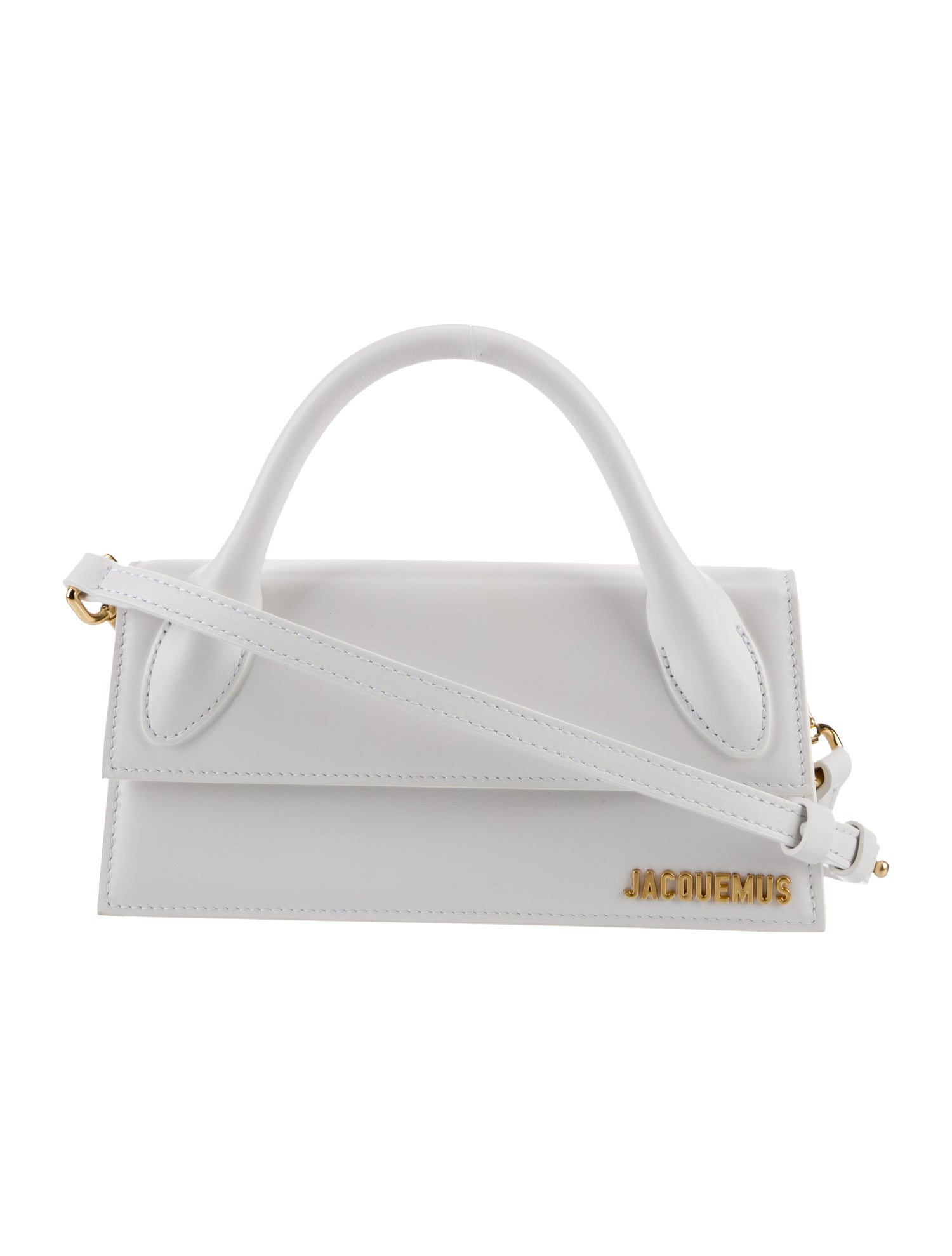 Jacquemus Leather Top Handle Bag