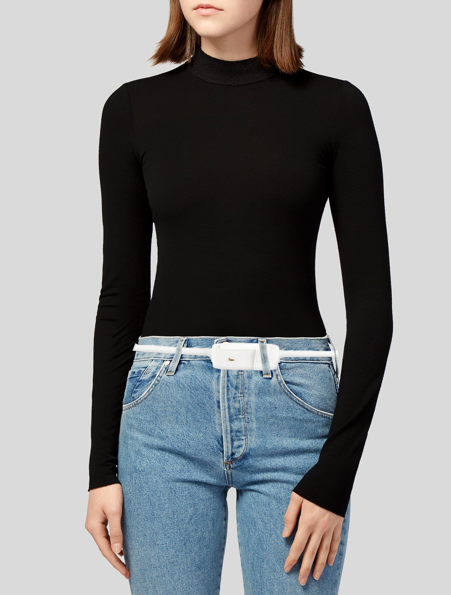 Jacquemus Skinny Leather Waist Belt
