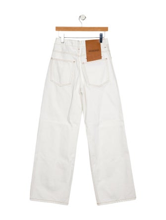 Jacquemus High-Rise Wide Leg Jeans