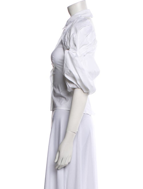 Jacquemus Short Sleeve Crop Top