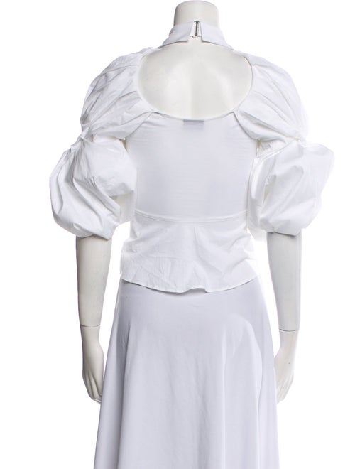 Jacquemus Short Sleeve Crop Top