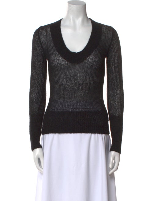 Jacquemus Alpaca Scoop Neck Sweater