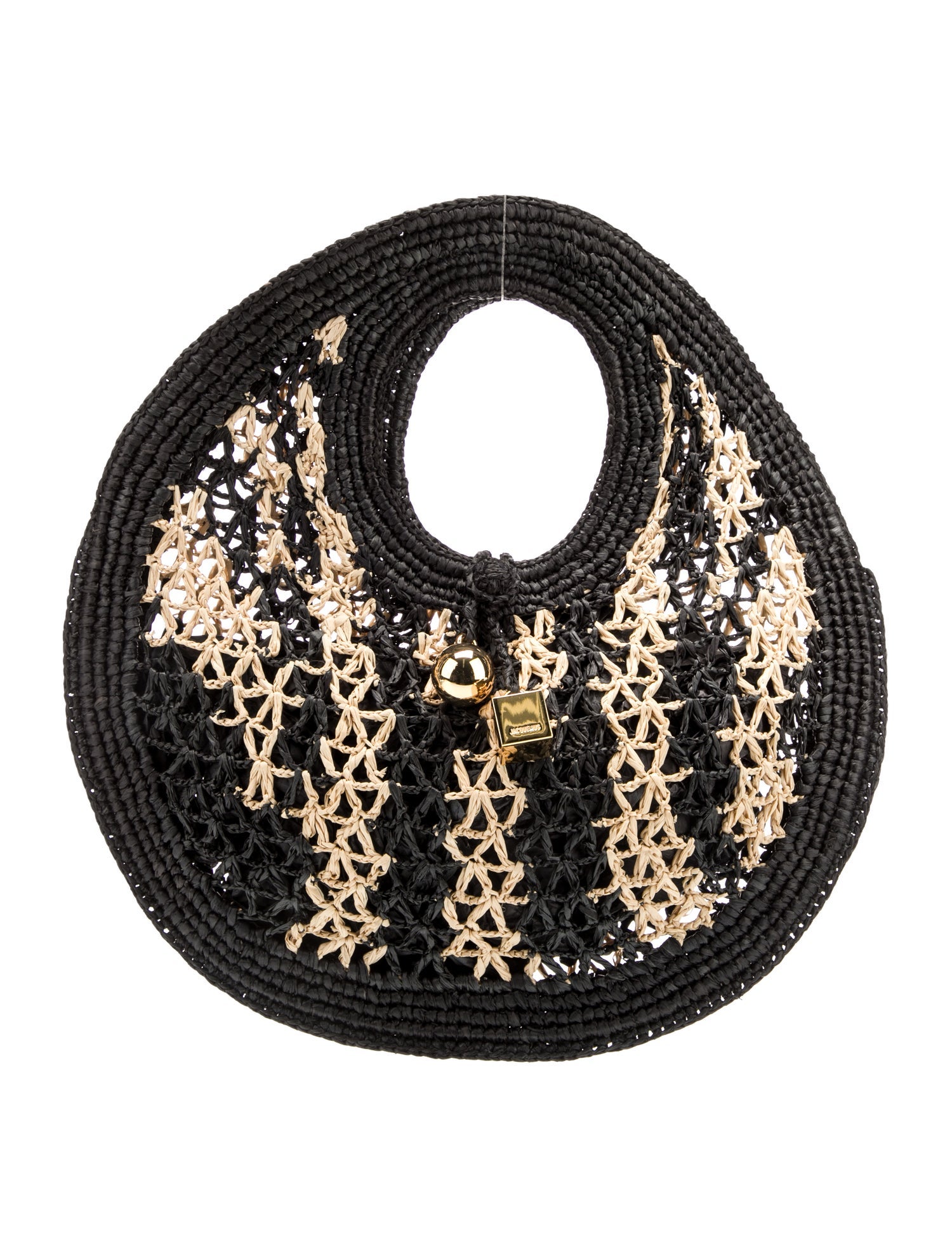 Jacquemus Raffia Top Handle Bag