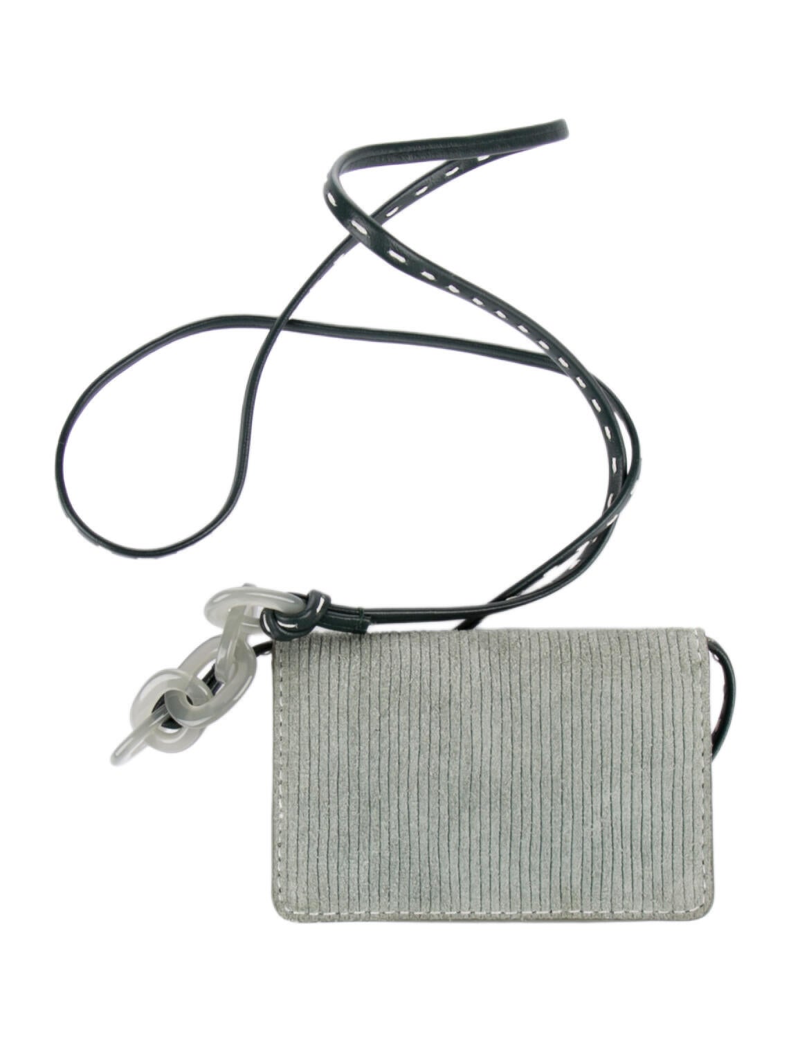 Jacquemus Suede Printed Wallet