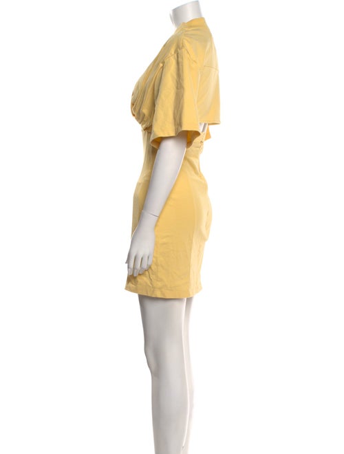 Jacquemus V-Neck Mini Dress