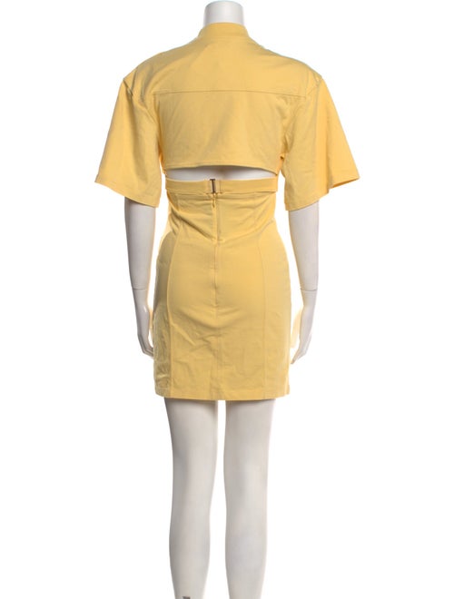 Jacquemus V-Neck Mini Dress