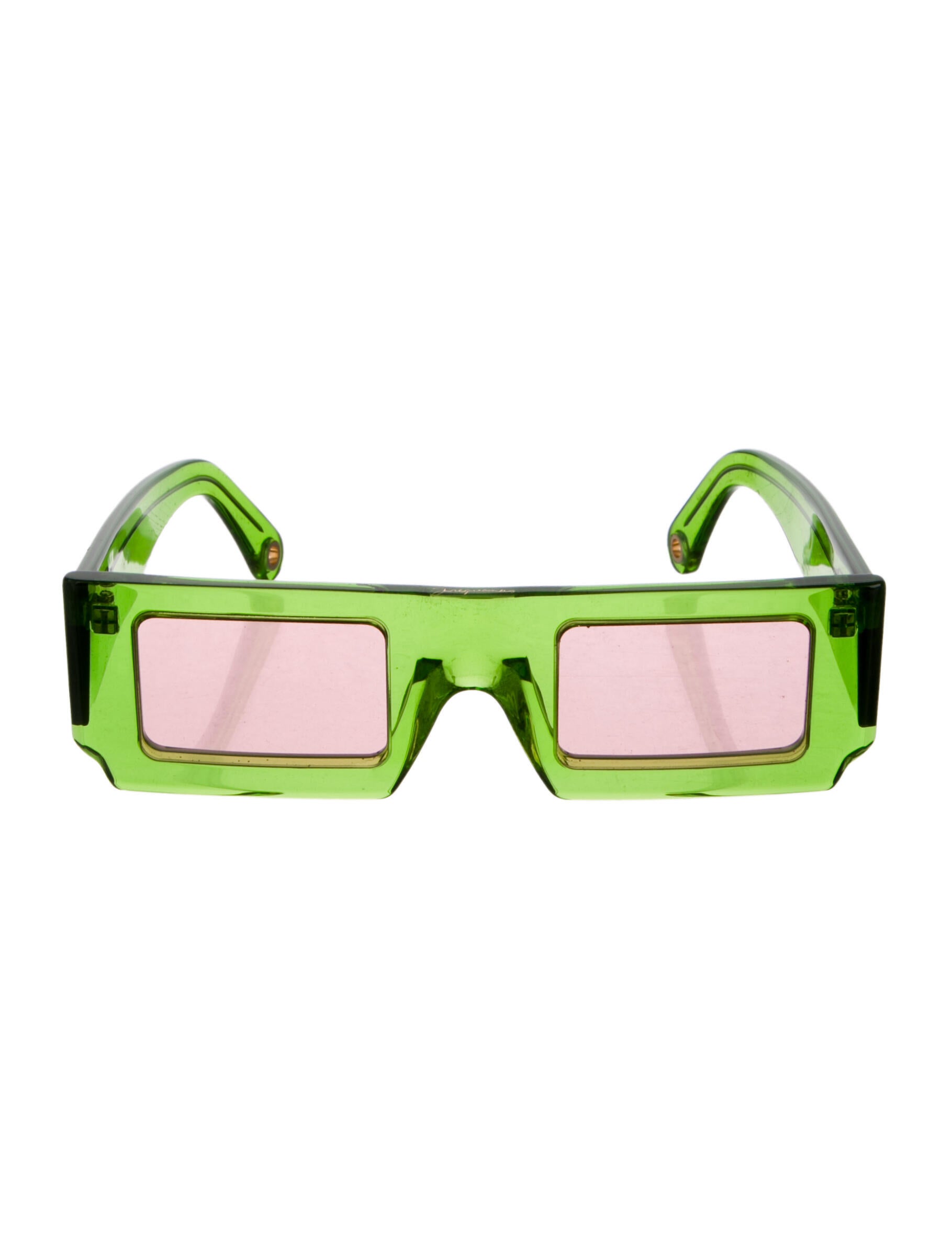 Jacquemus Square Tinted Sunglasses