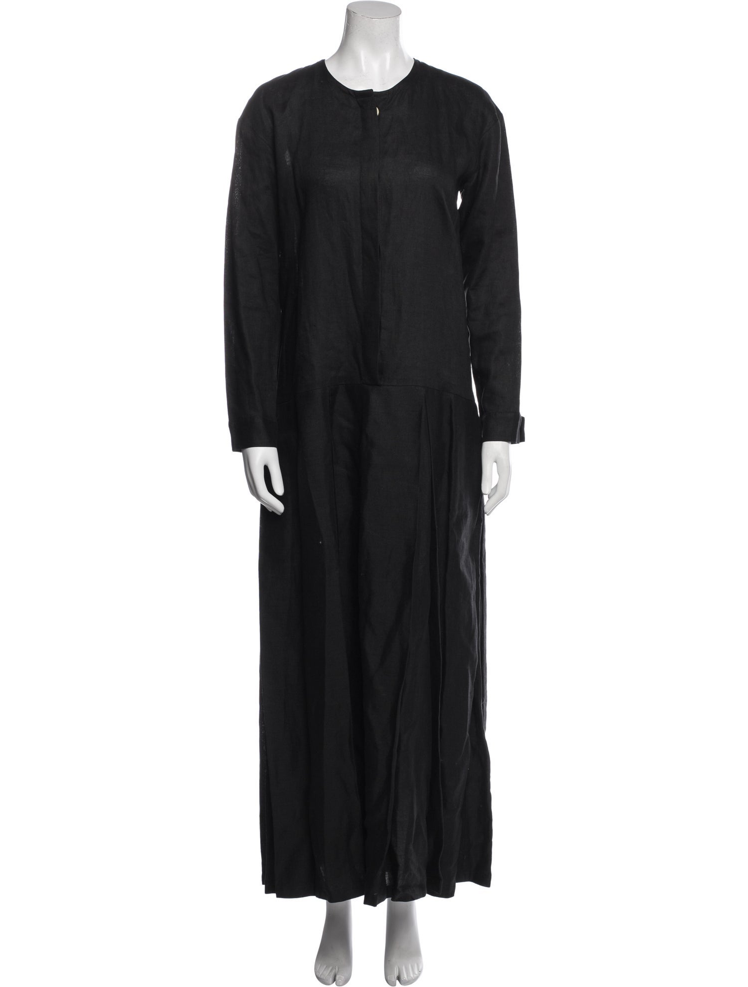 Jacquemus Linen Long Dress