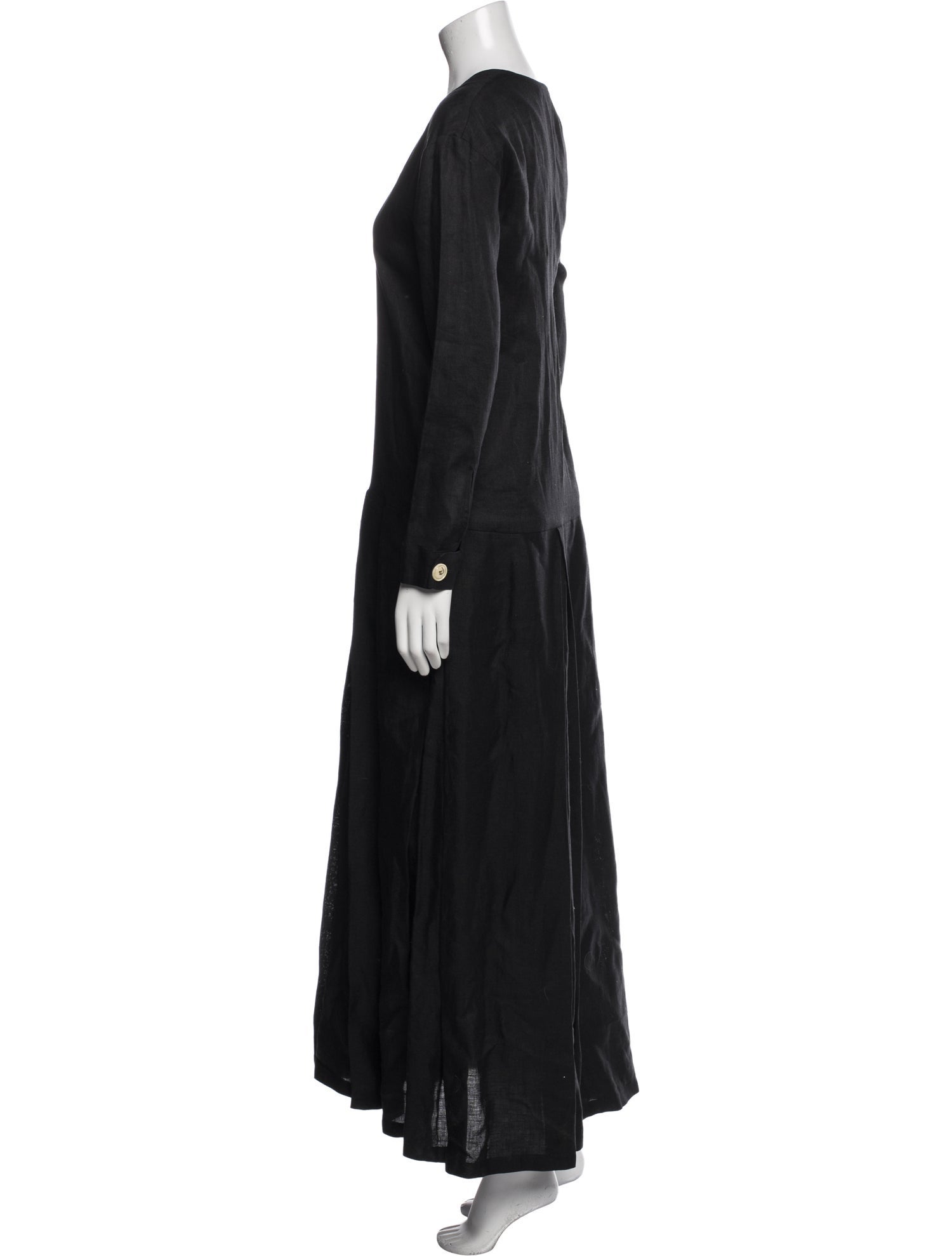 Jacquemus Linen Long Dress