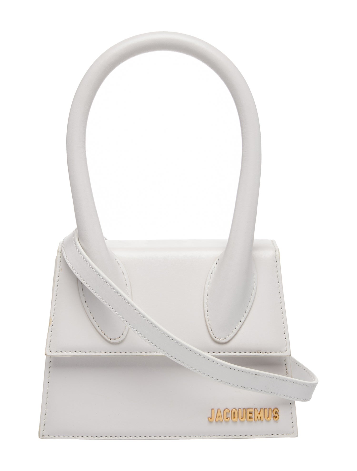 Jacquemus Leather Top Handle Bag