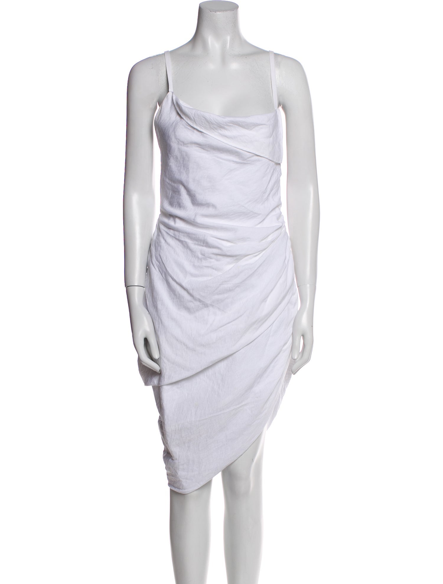 Jacquemus Cowl Neck Midi Length Dress