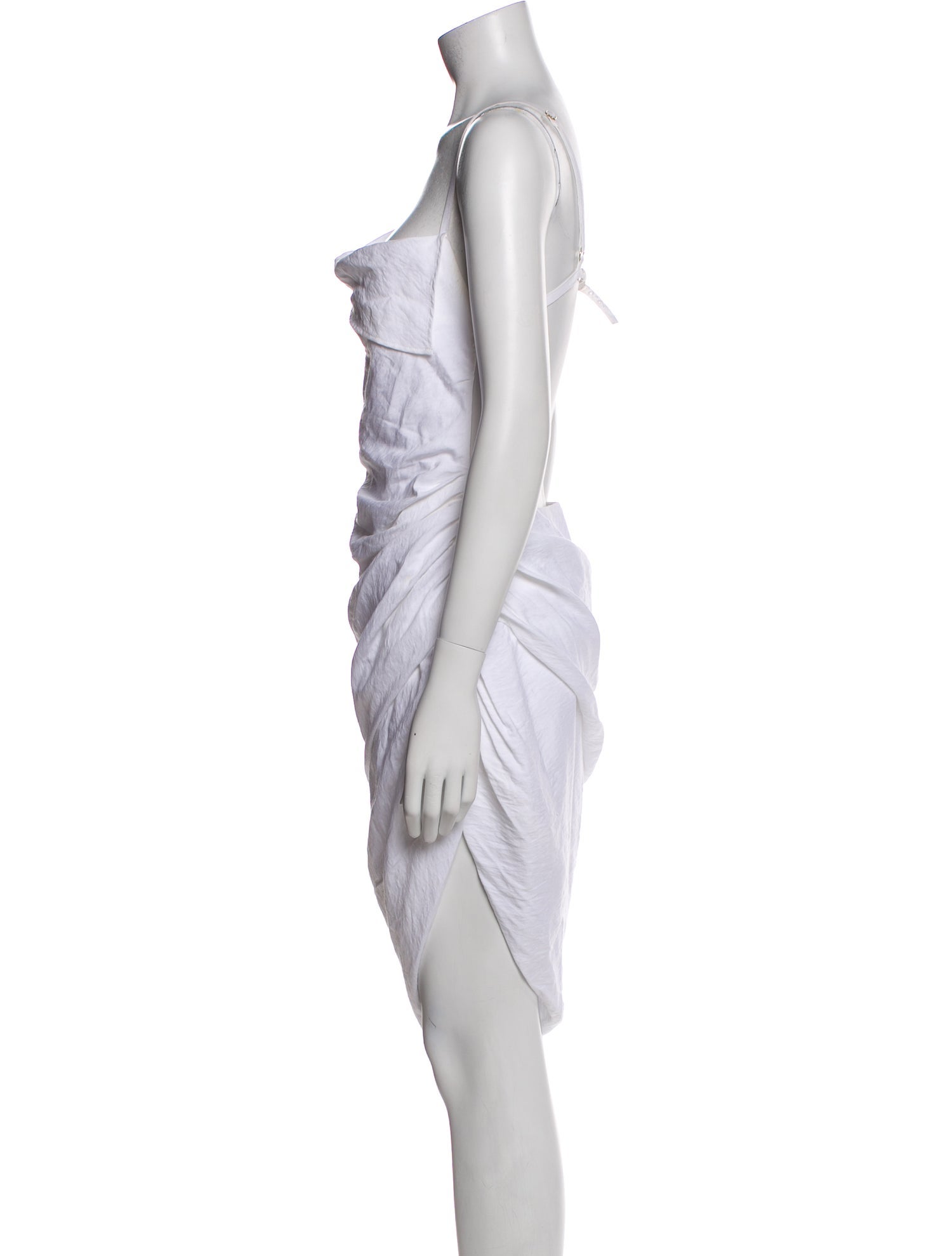 Jacquemus Cowl Neck Midi Length Dress