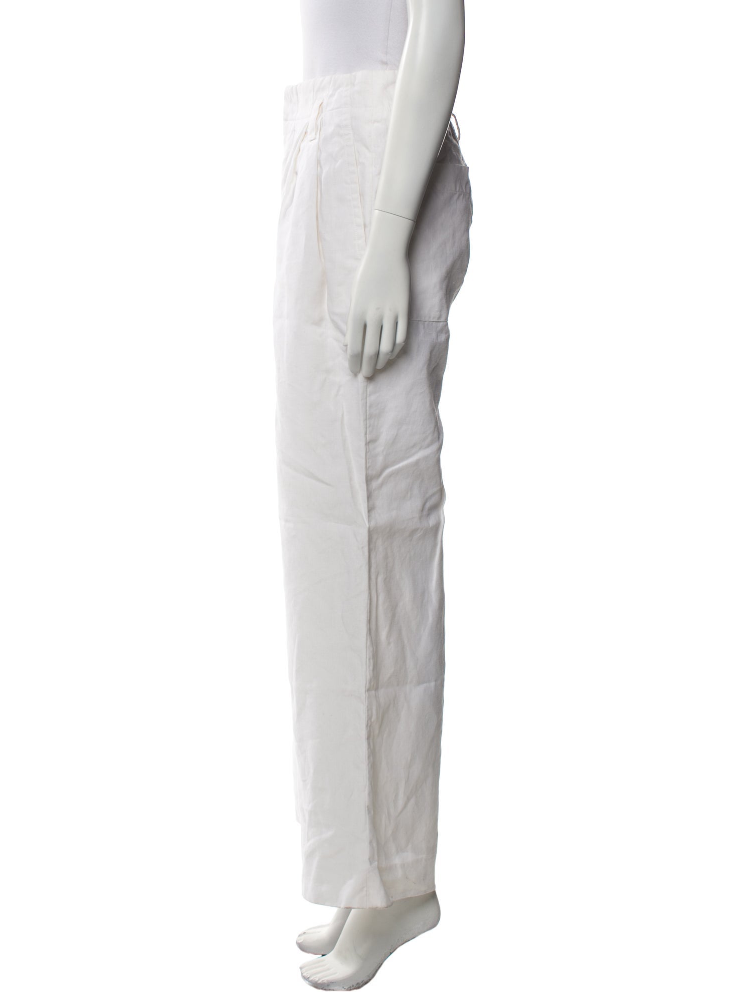 Jacquemus Linen Wide Leg Pants