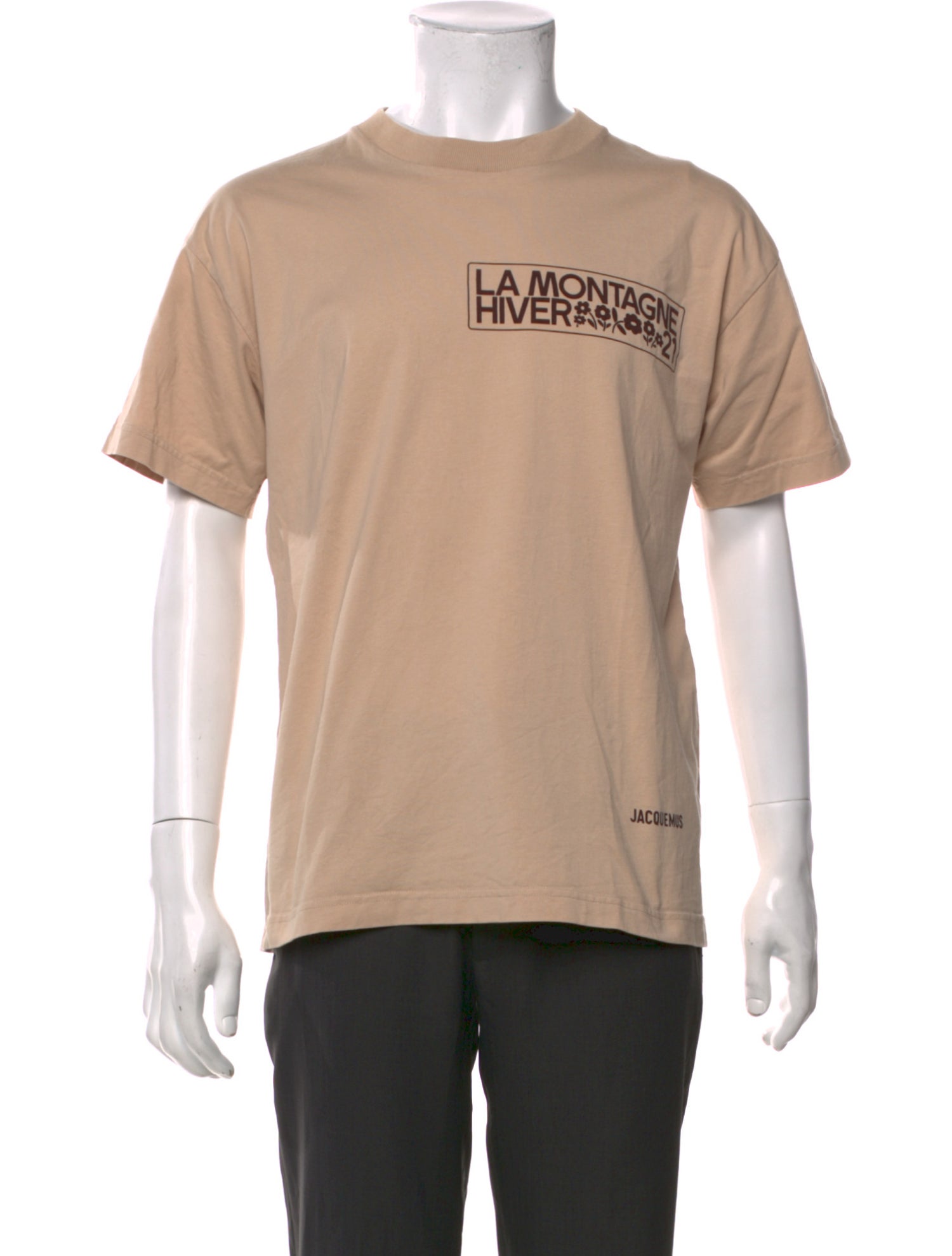 Jacquemus Graphic Print Crew Neck T-Shirt