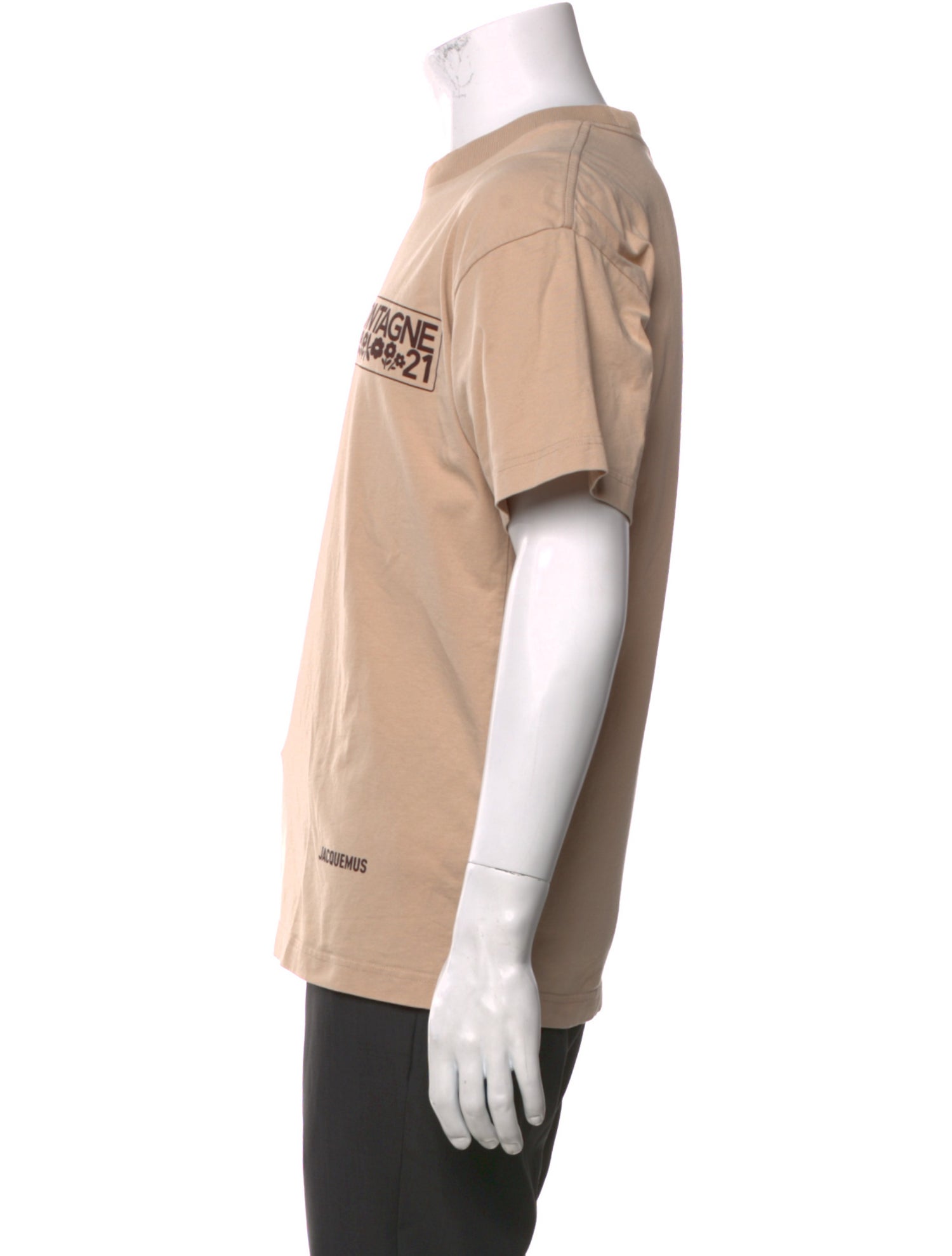 Jacquemus Graphic Print Crew Neck T-Shirt