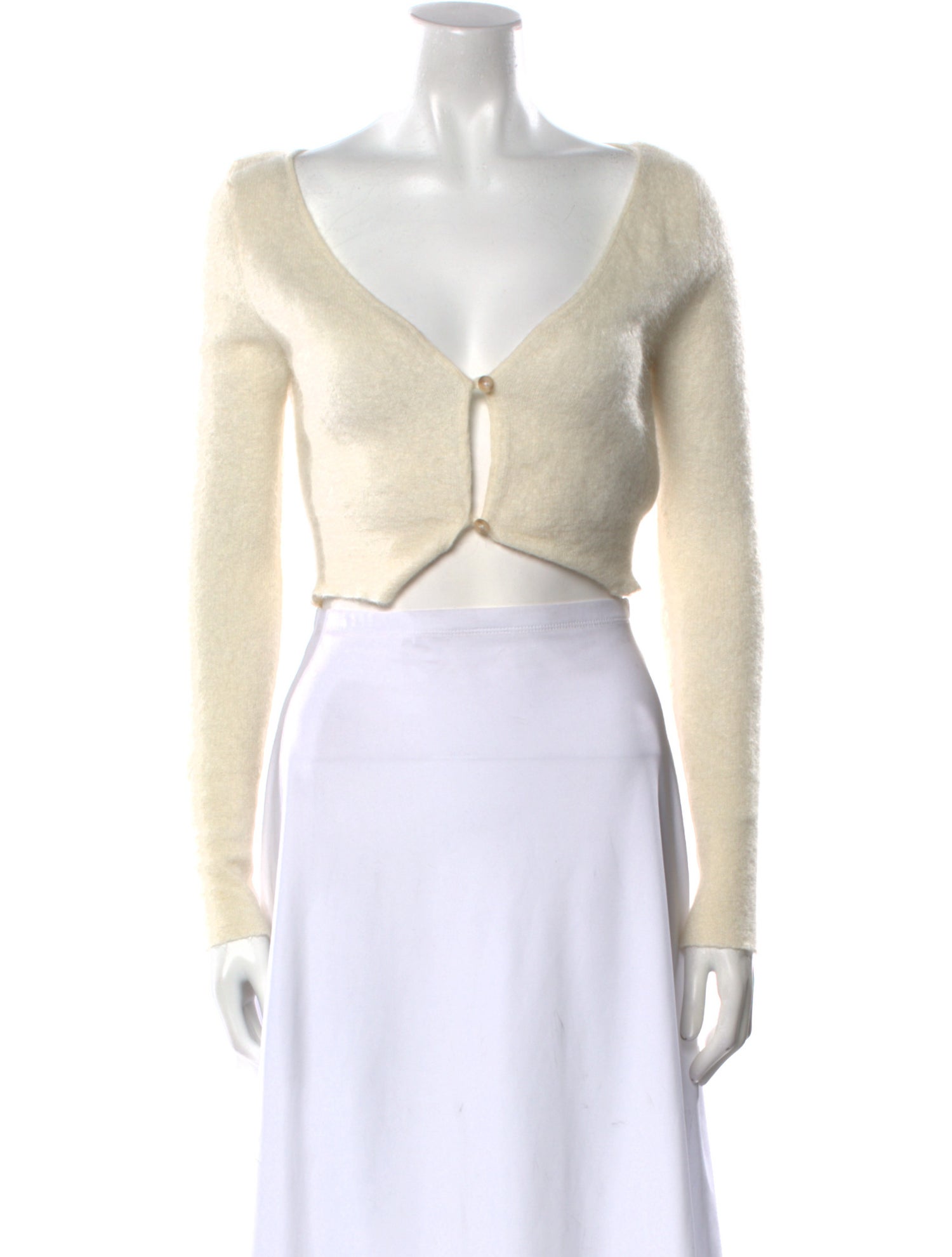 Jacquemus Mohair V-Neck Sweater