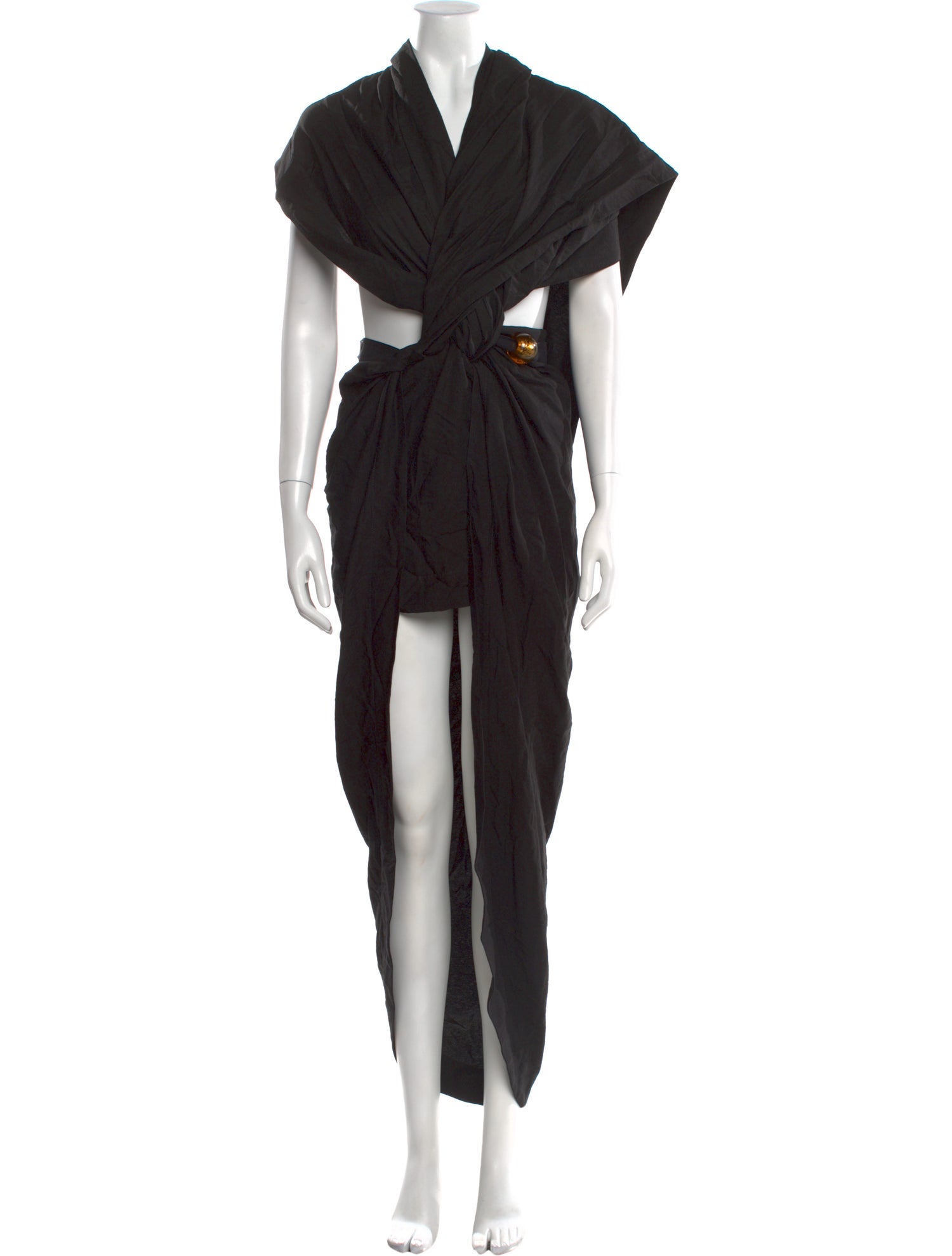 Jacquemus Cowl Neck Long Dress