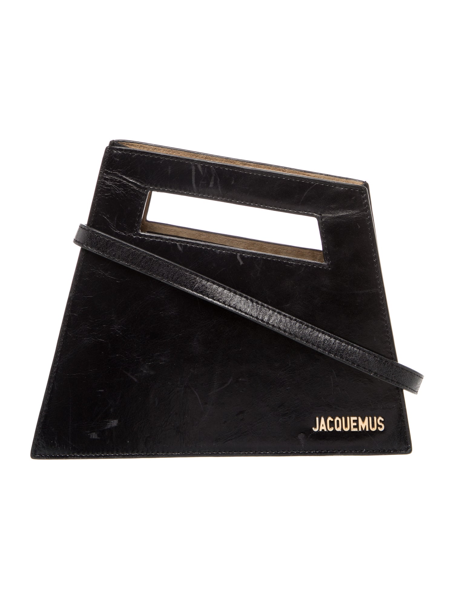 Jacquemus Leather Top Handle Bag