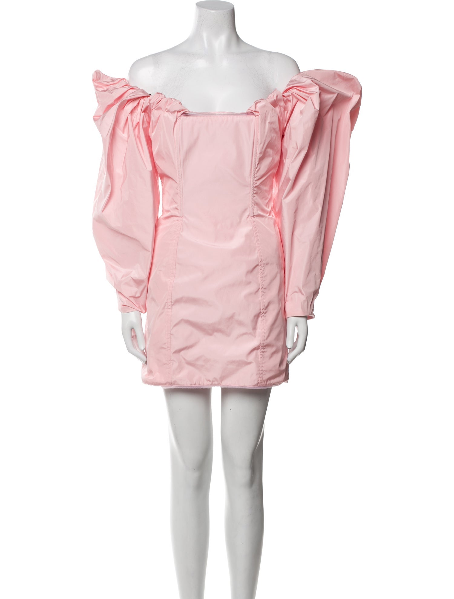 Jacquemus Off-The-Shoulder Mini Dress