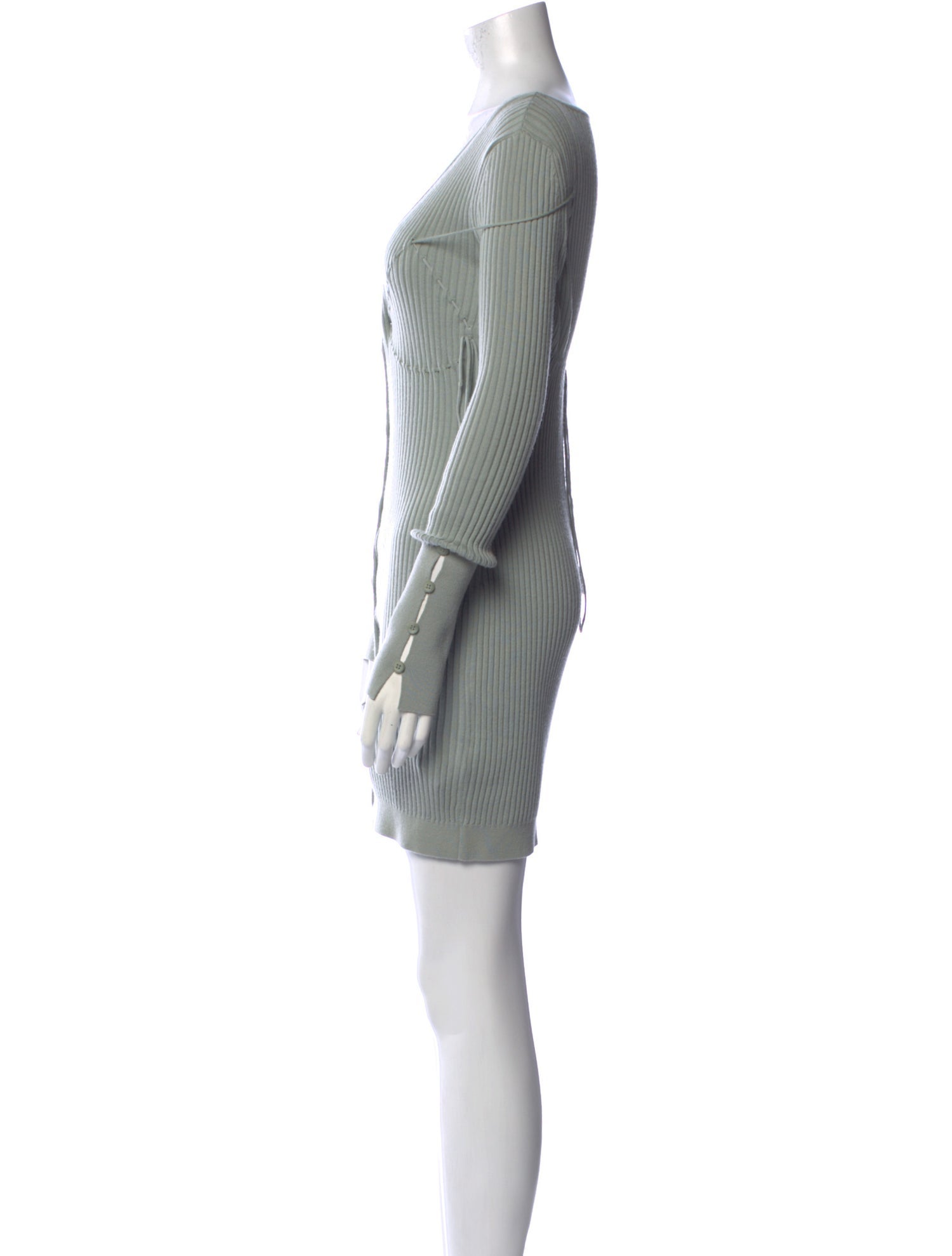 Jacquemus Merino Wool Mini Dress