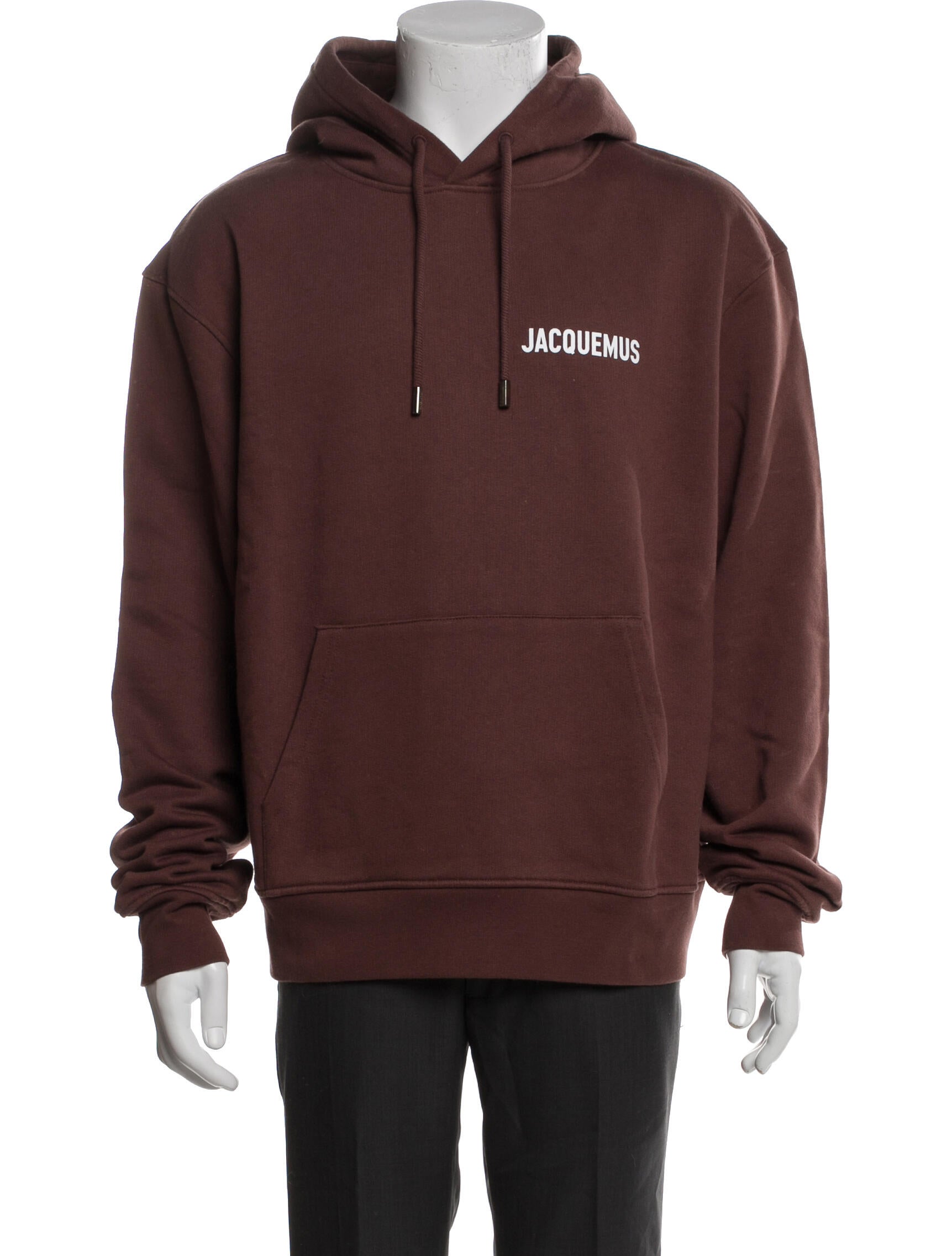 Jacquemus Graphic Print Crew Neck Hoodie