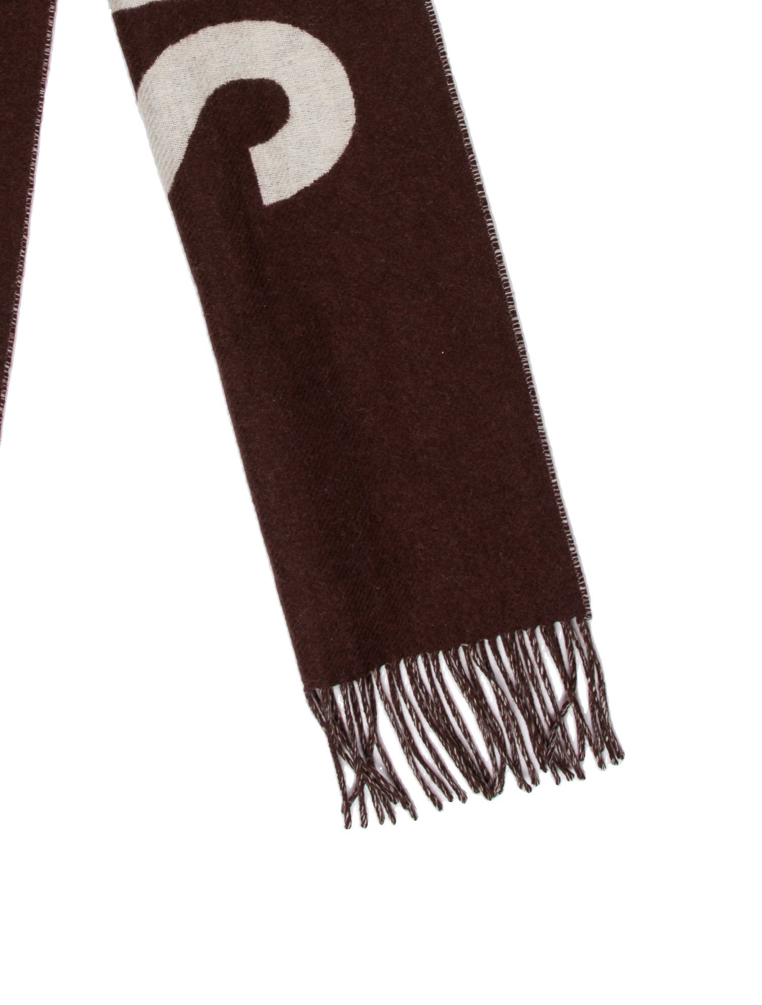 Jacquemus Virgin Wool Printed Scarf