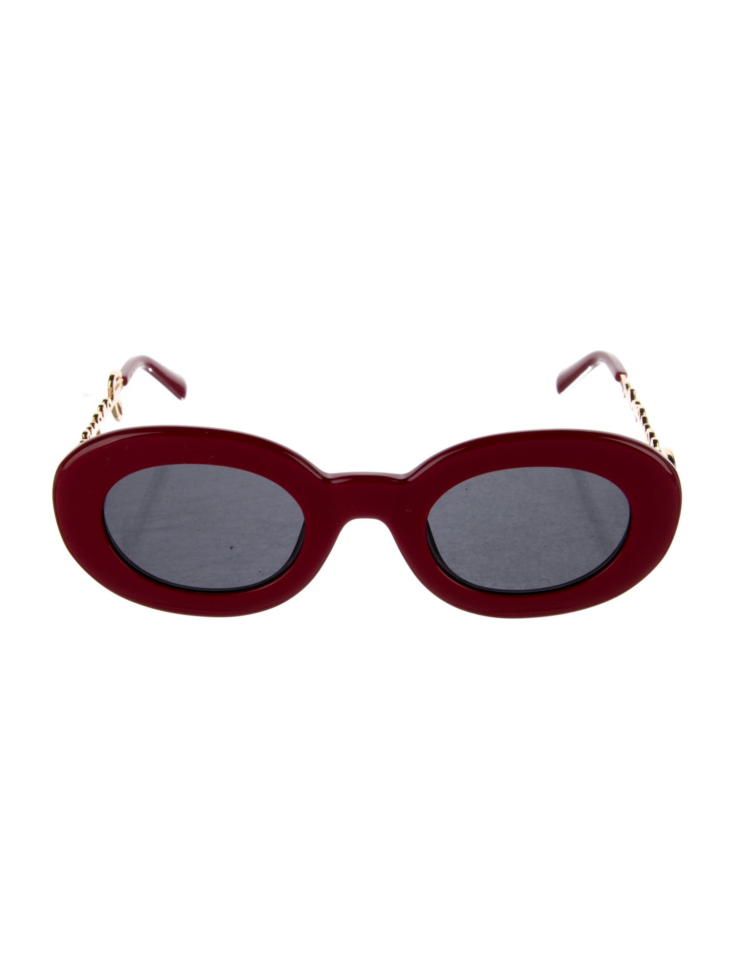 Jacquemus Cat-Eye Mirrored Sunglasses