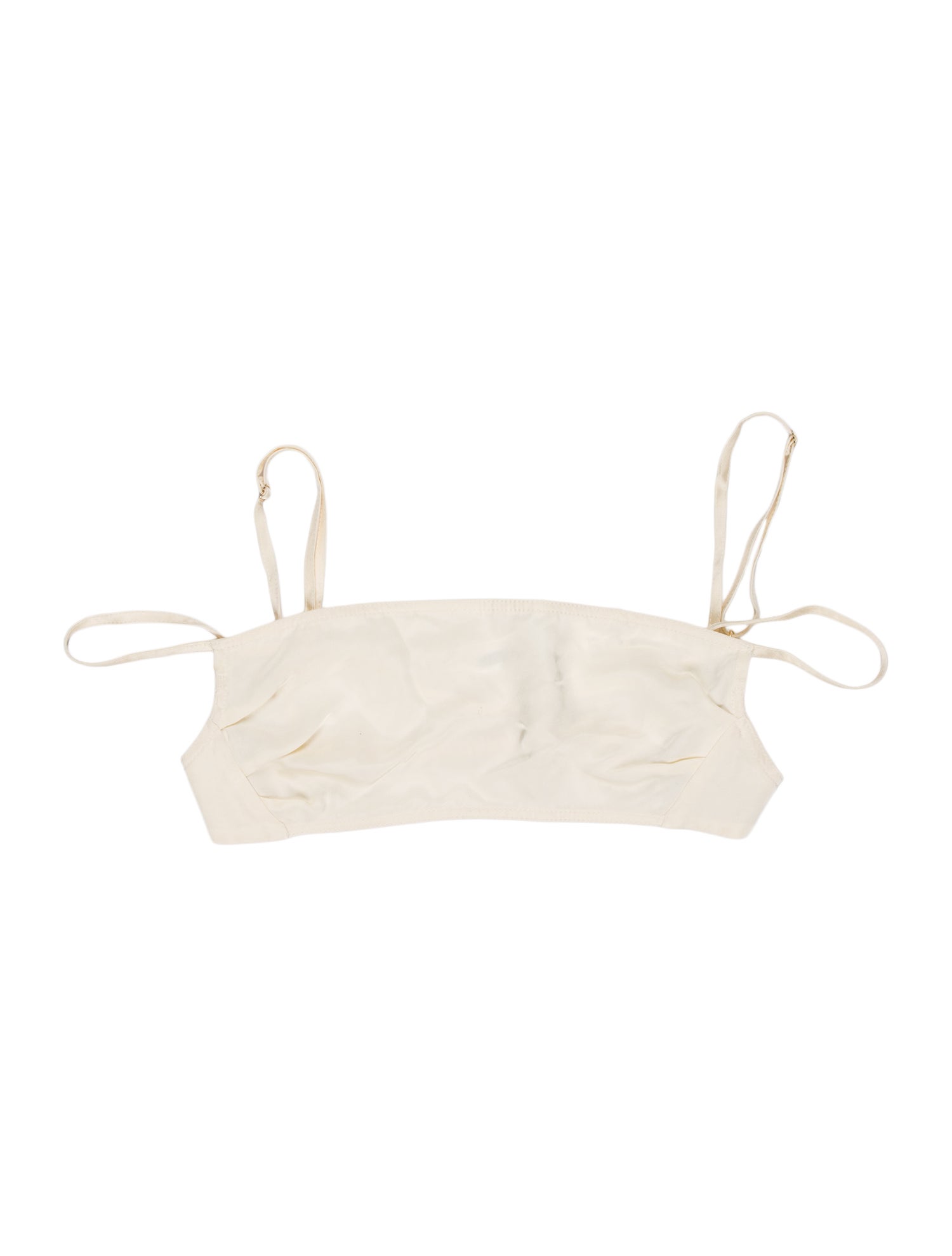 Jacquemus Square Neckline Sleeveless Crop Top