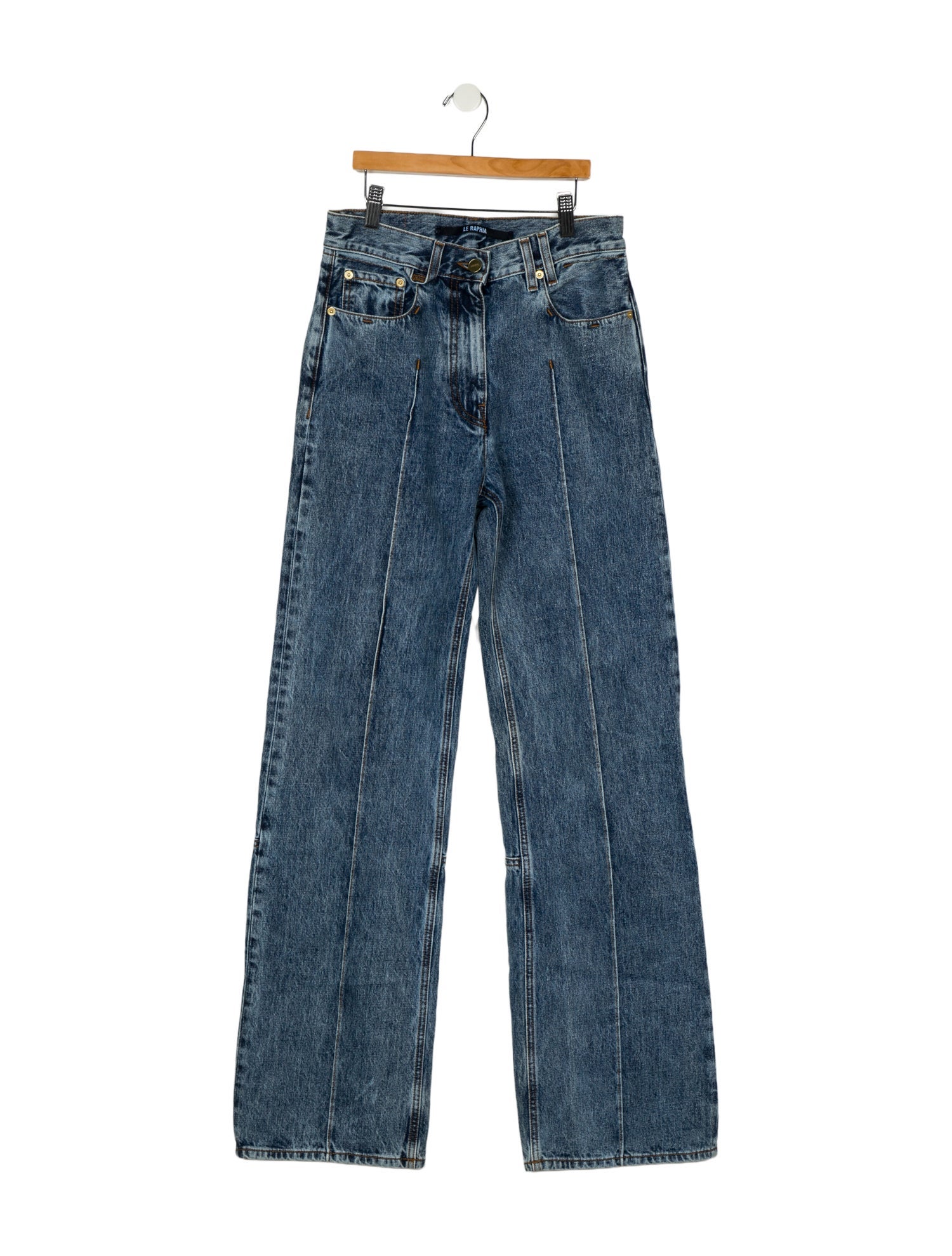 Jacquemus High-Rise Wide Leg Jeans