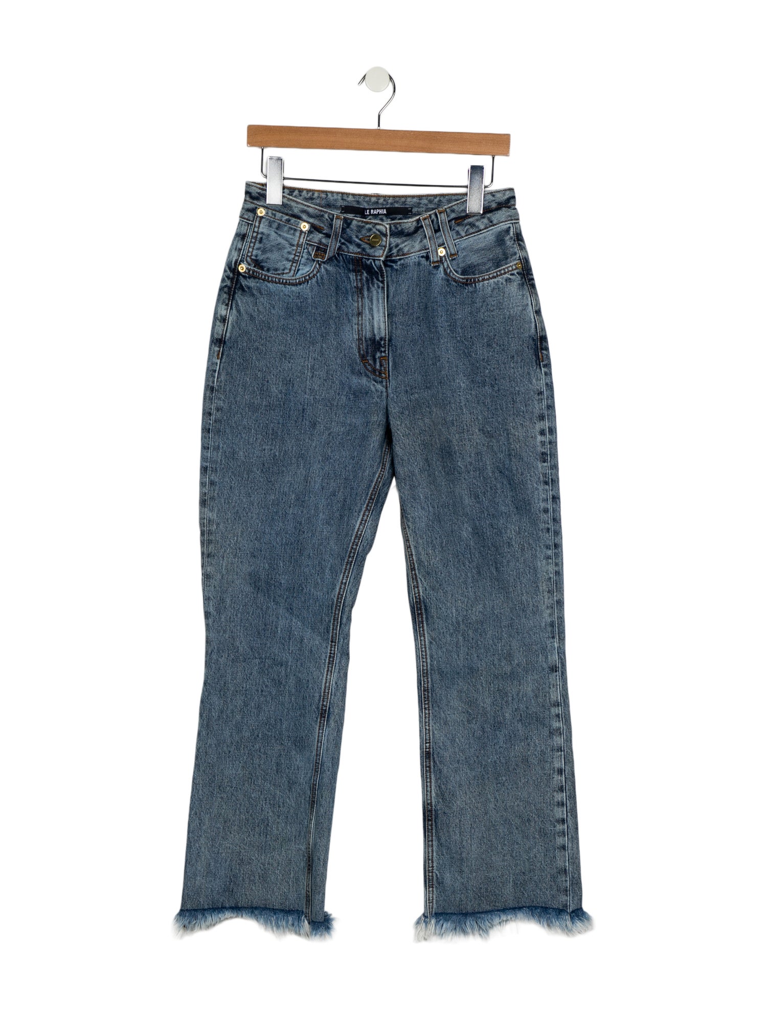 Jacquemus Mid-Rise Wide Leg Jeans w/ Tags