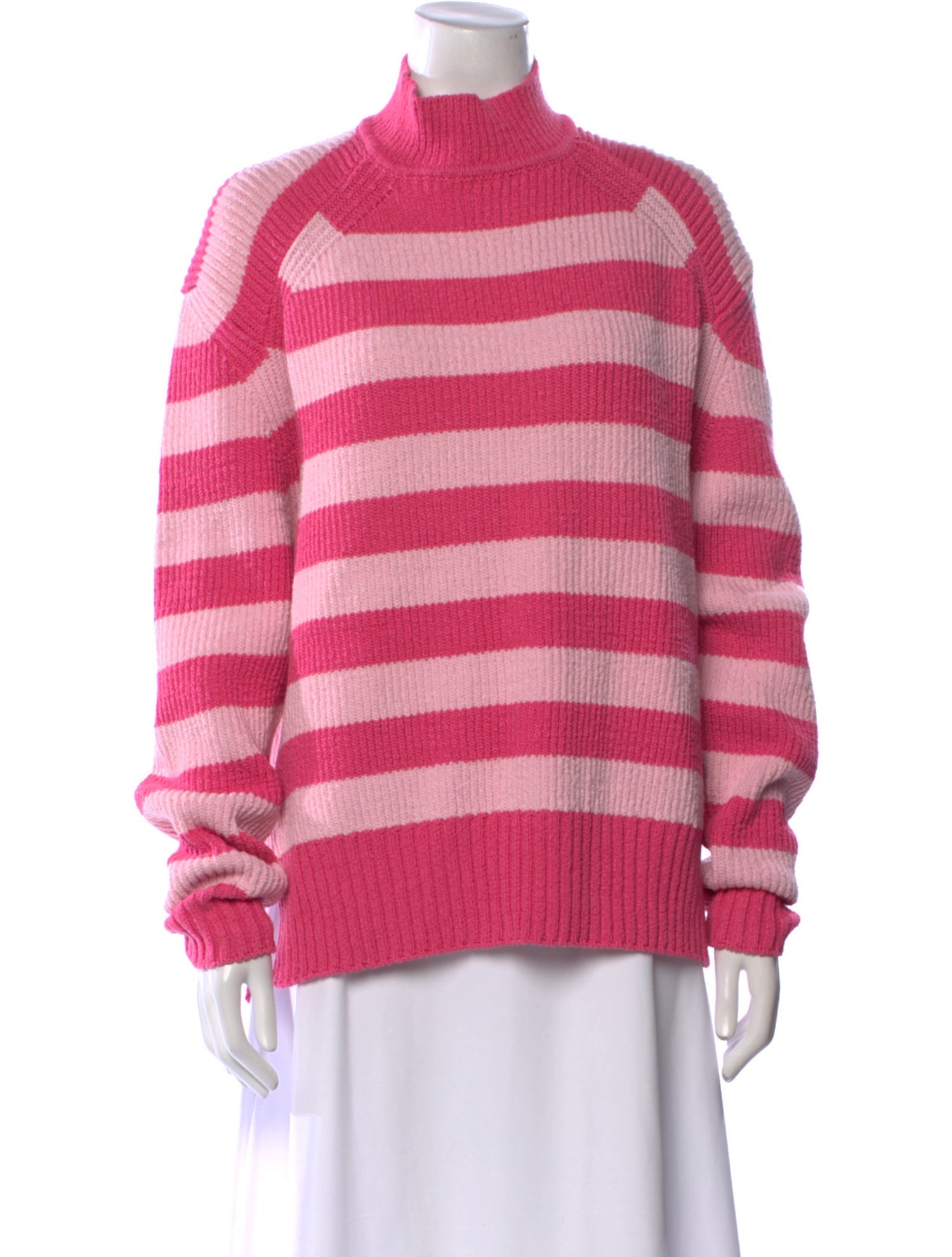 Jacquemus Striped Turtleneck Sweater