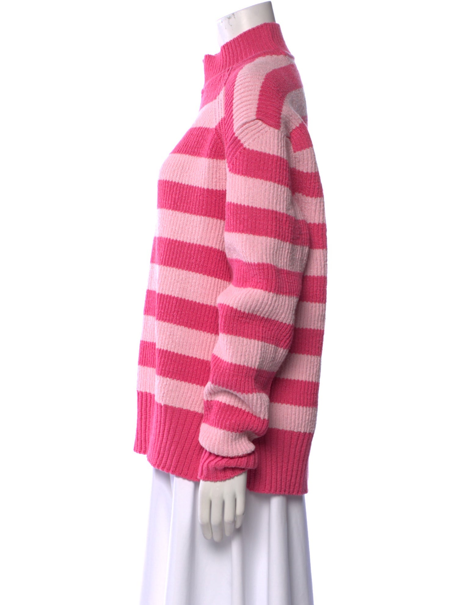 Jacquemus Striped Turtleneck Sweater