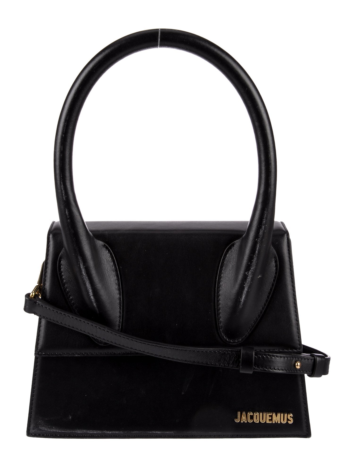 Jacquemus Leather Top Handle Bag