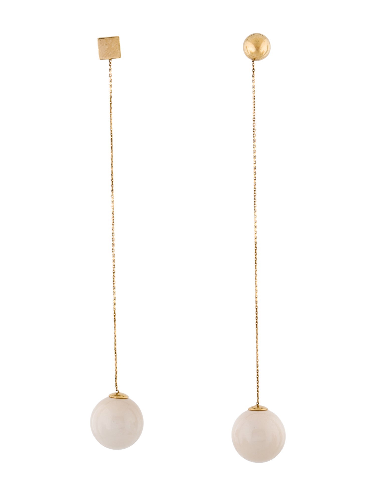 Jacquemus Resin Drop Earrings