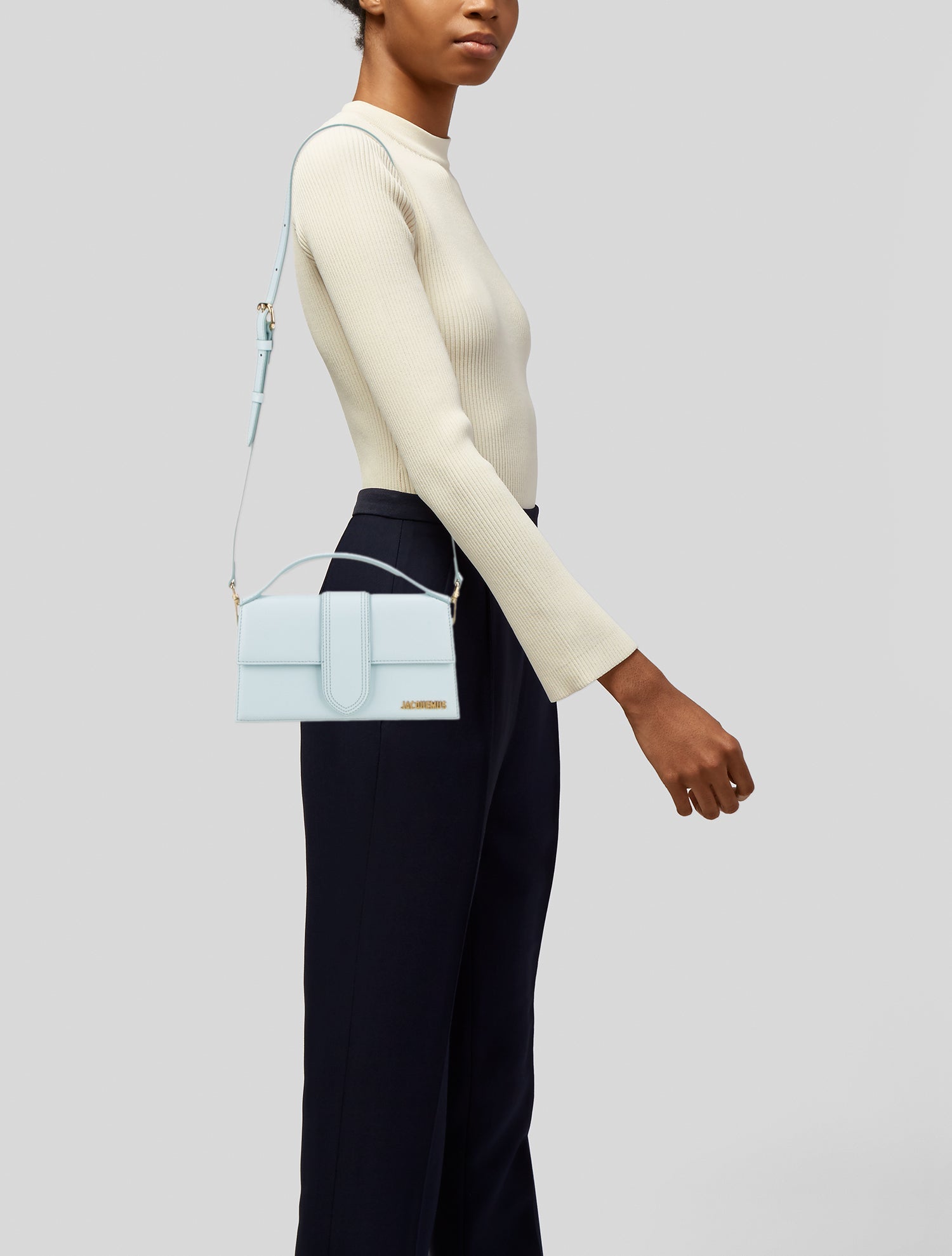 Jacquemus Leather Top Handle Bag