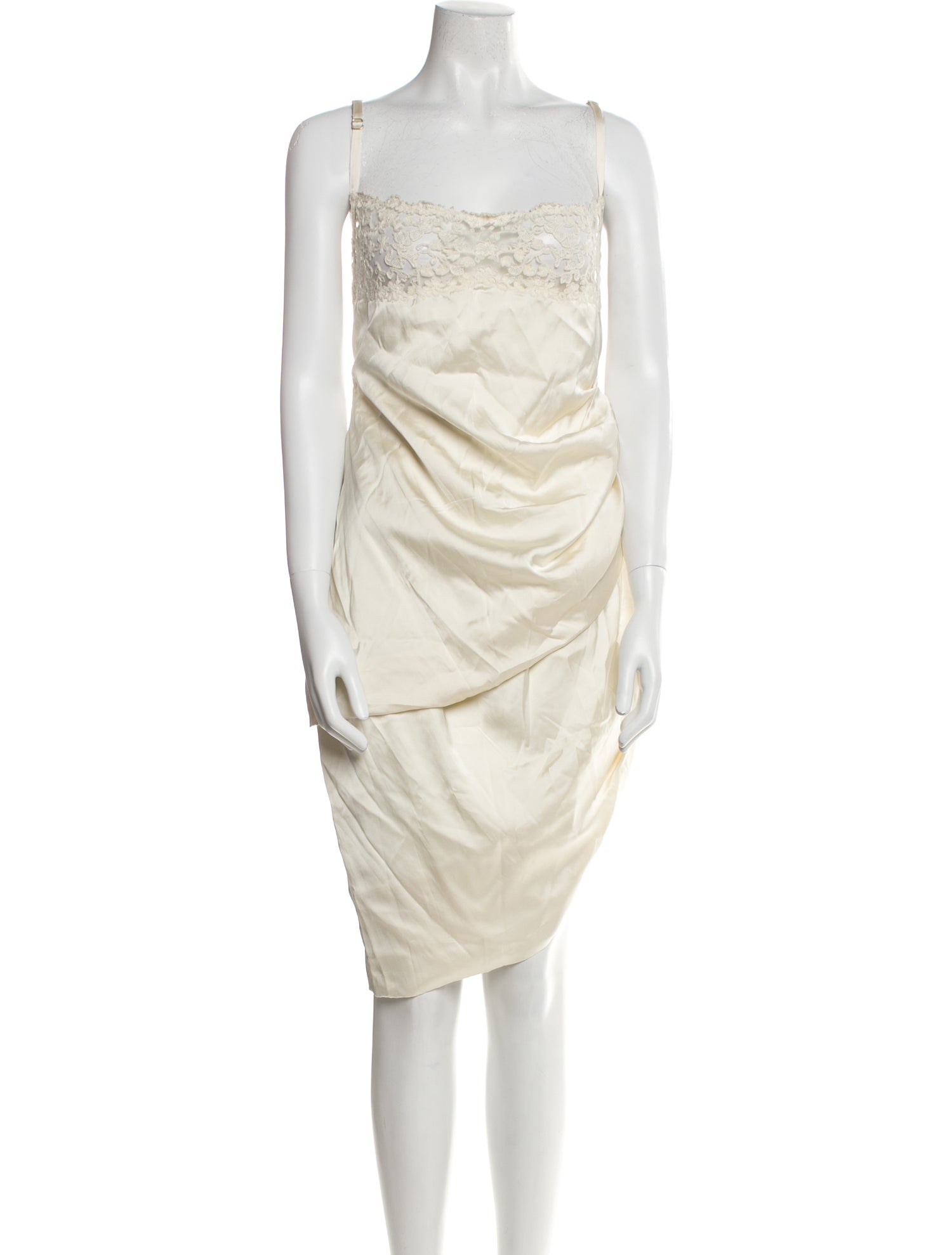 Jacquemus Square Neckline Midi Length Dress w/ Tags