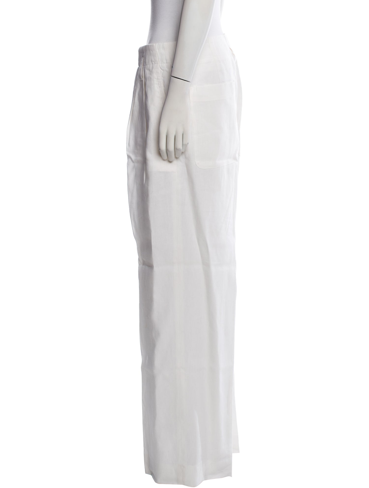 Jacquemus Linen Wide Leg Pants
