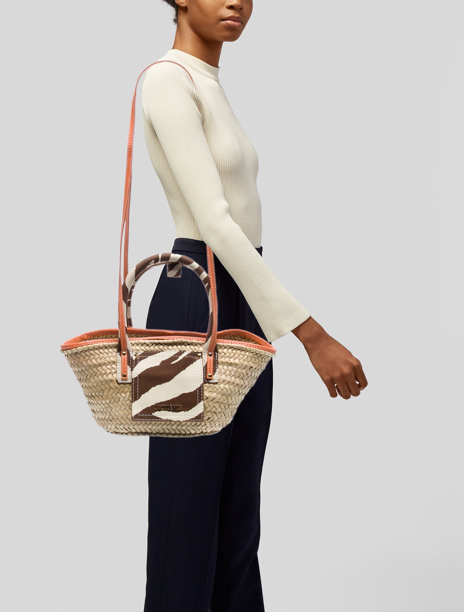 Jacquemus Straw Shoulder Bag