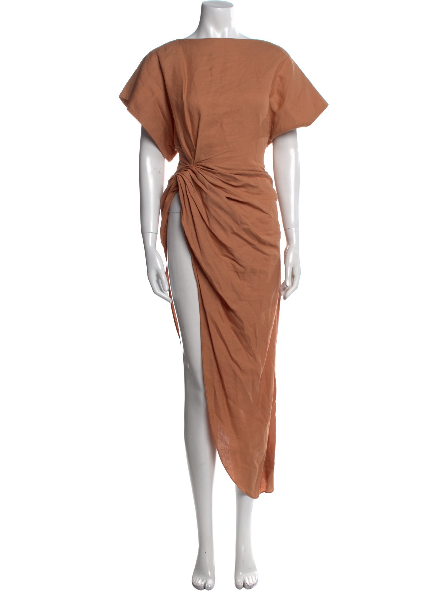 Jacquemus Bateau Neckline Long Dress