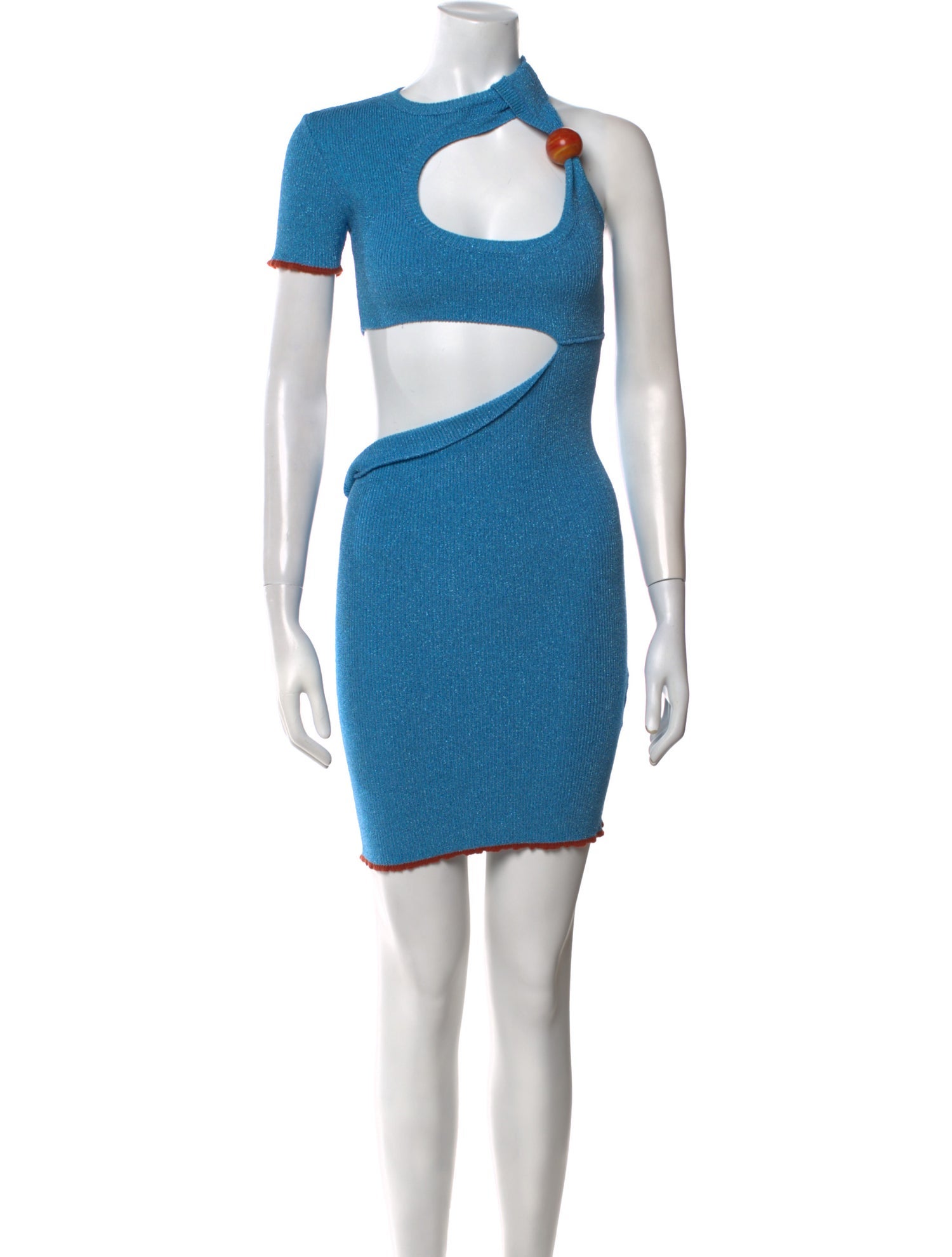 Jacquemus Crew Neck Mini Dress