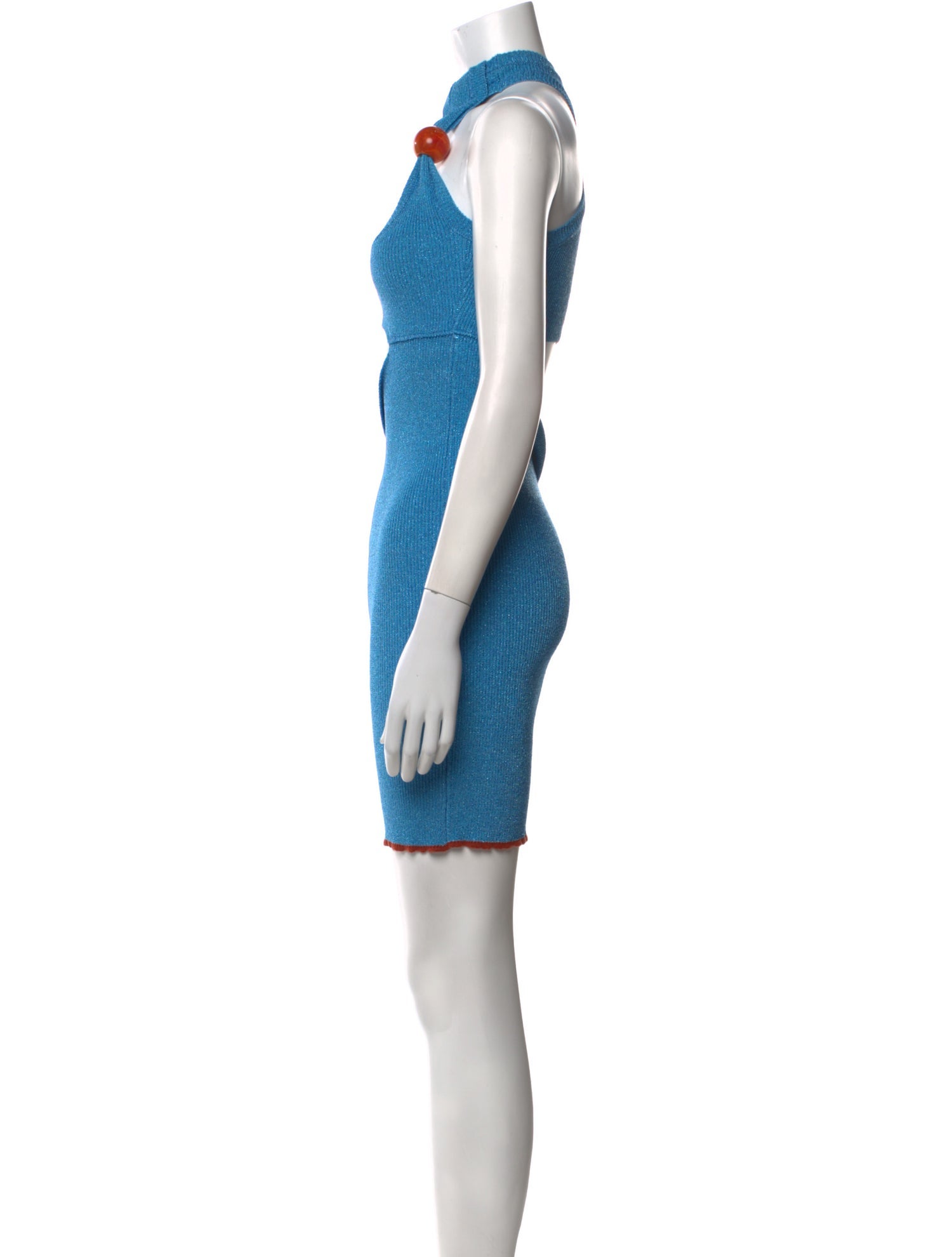 Jacquemus Crew Neck Mini Dress